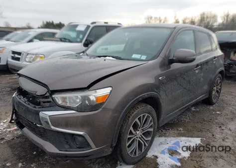 2019 Mitsubishi Outlander Sport 2.0 Es из США, поврежденный, VIN JA4AR3AU7KU035296